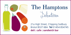 The Hamptons Delicatessen, 21a High Street, Chipping Sodbury 01454 854745